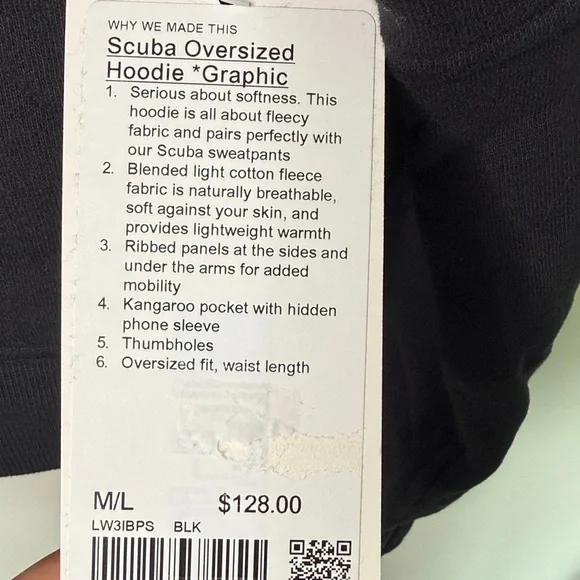 Lululemon Scuba Oversized Hoodie *Graphic - Picture 5 of 5